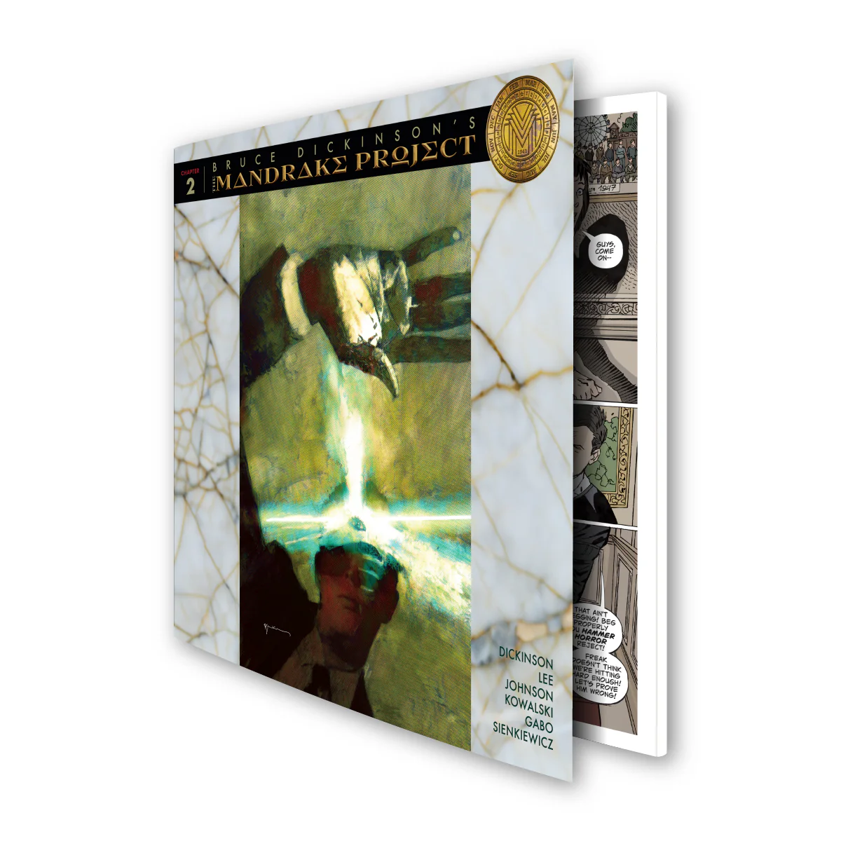 Bruce Dickinson's THE MANDRAKE PROJECT: Issue 2 - Deluxe Edition - Image 3