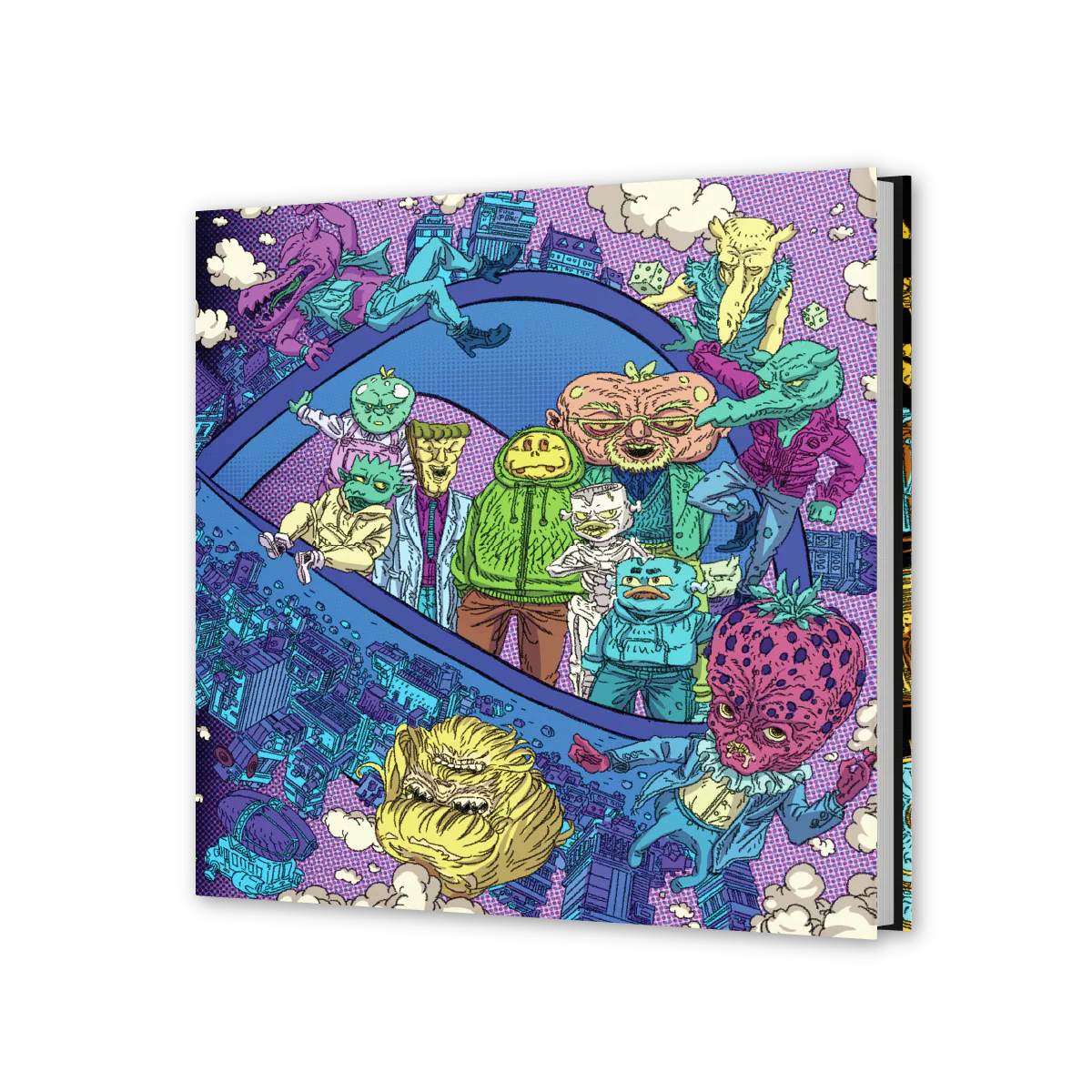 Dance Gavin Dance: Night of the Fruit Mafia // Dance of the Robot - Graphic Novel (Signed Platinum Edition) - Image 9