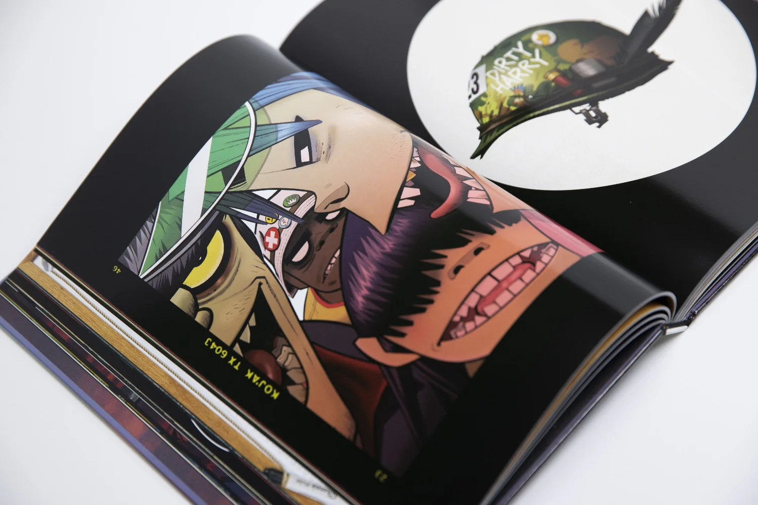 Gorillaz Almanac - Oversized Edition Book - 17 x 12 inches! - Image 2