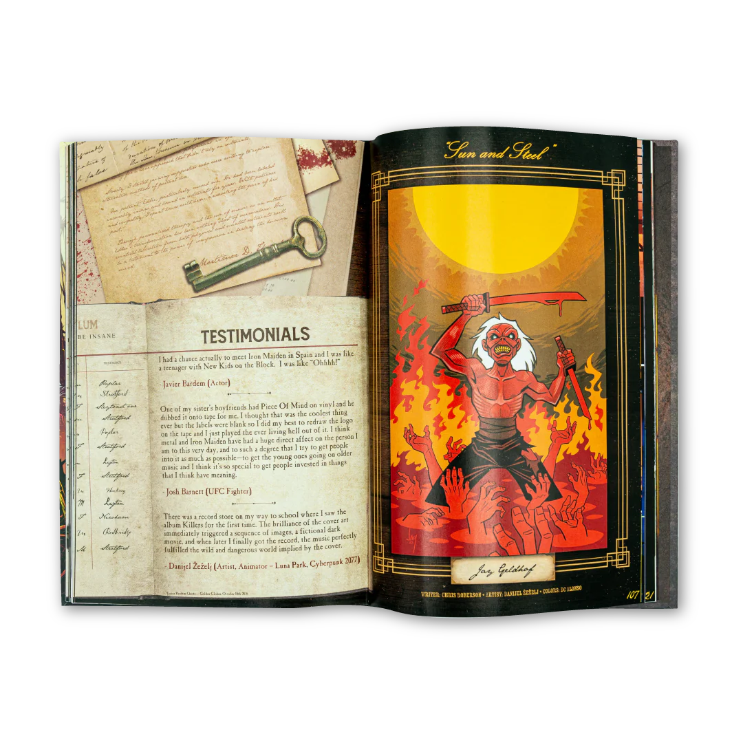 Iron Maiden: Piece Of Mind - Hardcover Edition - Image 4
