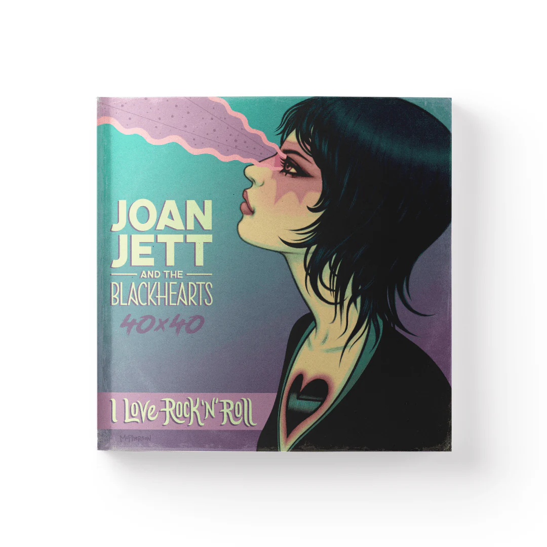 JOAN JETT & THE BLACKHEARTS - 40x40: Bad Reputation/I Love Rock 'n' Roll - Hardcover Book - Image 5