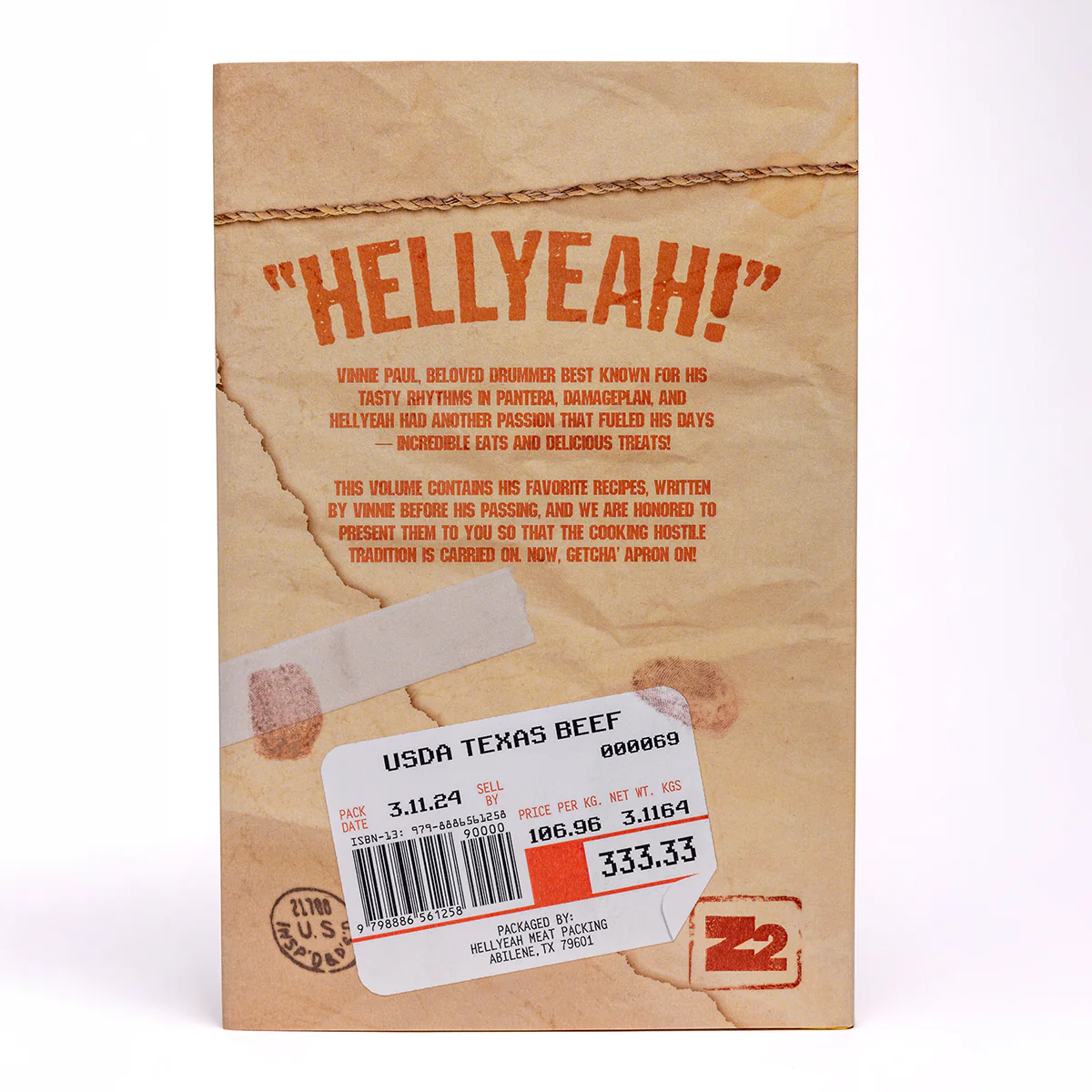 Vinnie Paul - Drumming Up An Appetite (Deluxe Cooking Bundle) - Image 4